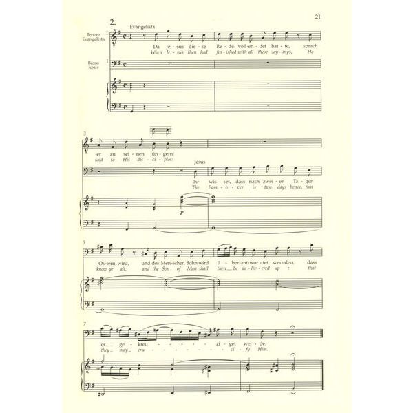 Bärenreiter Bach Matthäus-Passion
