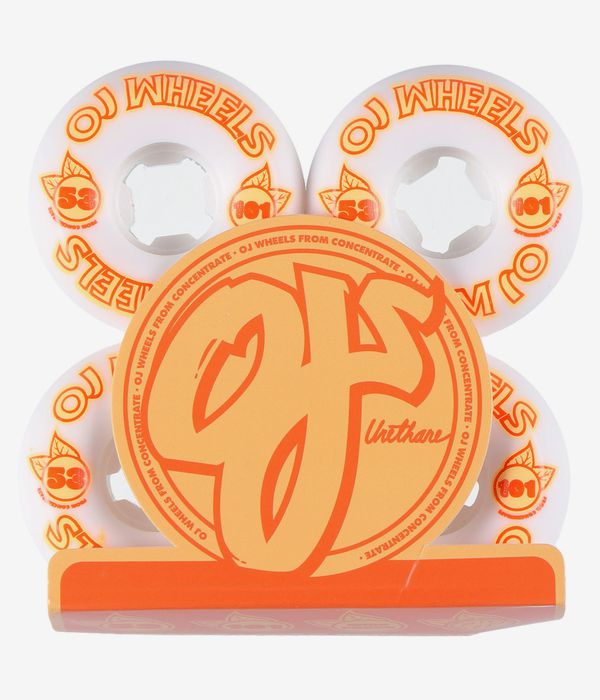 OJ From Concentrate II Hardline Rollen (white orange) 53mm 101A 4er Pack