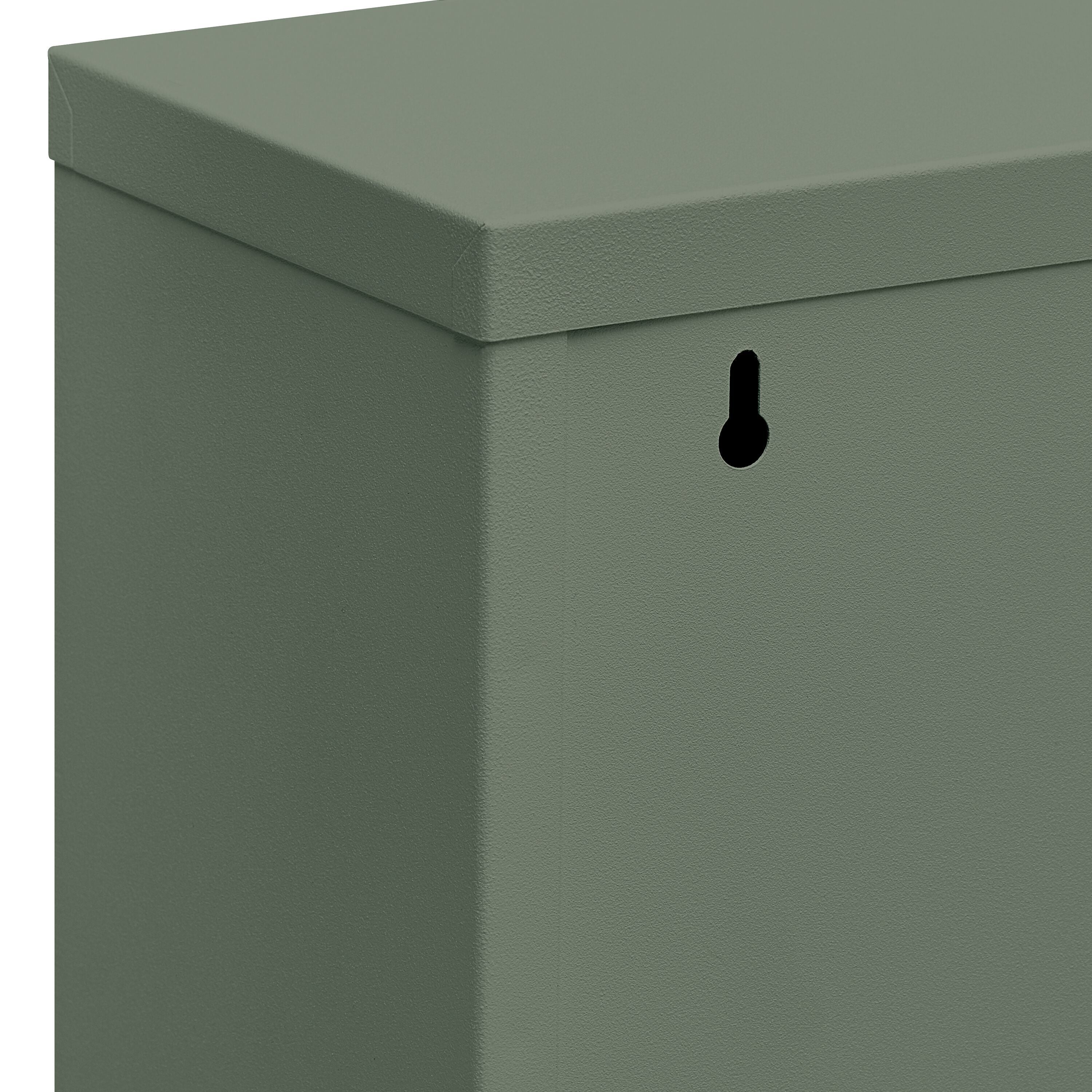 TOBEY Schuhkippe - Weiss / B: 50.0 cm x T: 15.0 cm x H: 136.0 cm