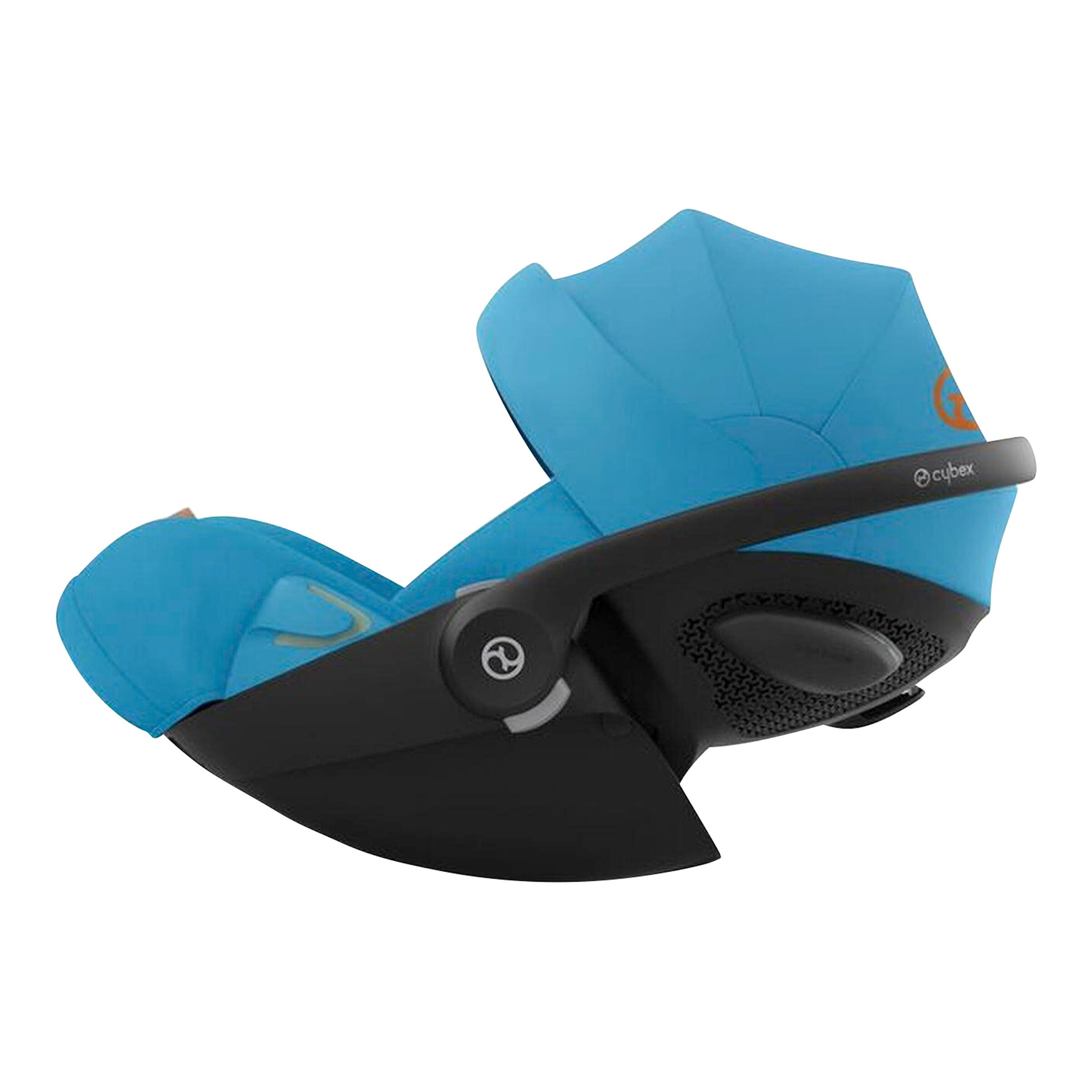Cybex - GOLD Babyschale Cloud G PLUS inkl. Isofix-Basis Base G beach blue
