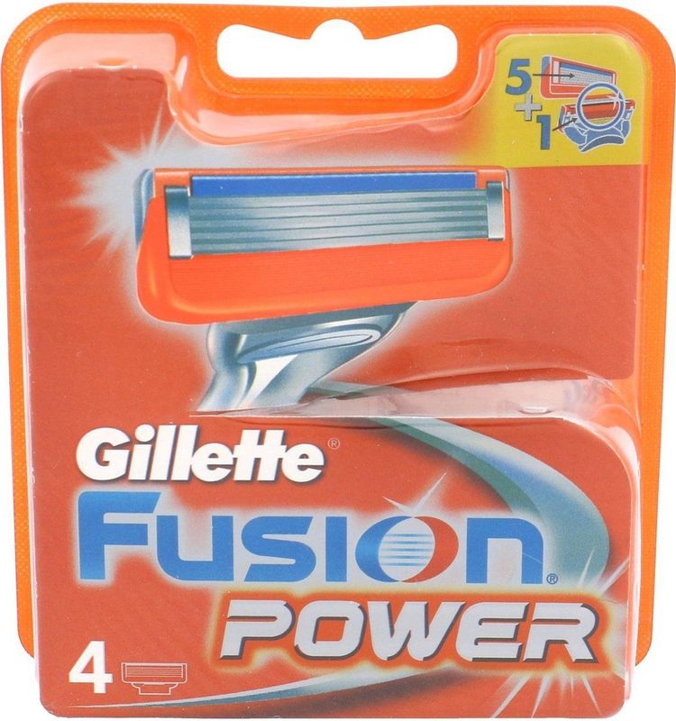 Gillette - Fusion5 Power - Vervangende Messen - 4 st