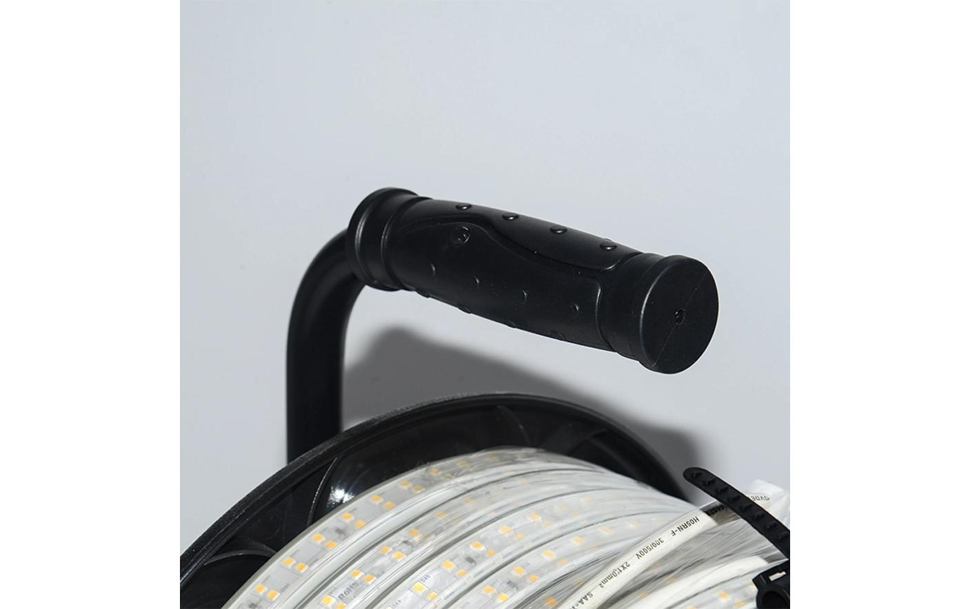 LED Schlauch Kabelrolle 25 m / IP 55<br>Für die Bauindustrie entwickelt