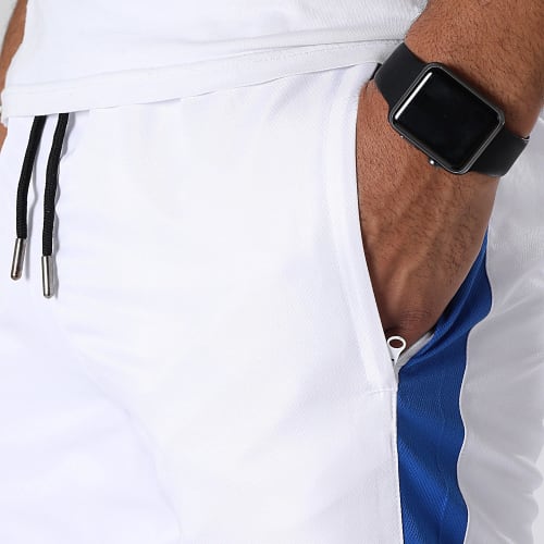 Pantalon Jogging Diamant 0291 Blanc Bleu
