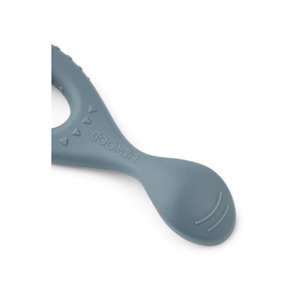 Liva Silikonskjeer 4-pakk Whale Blue Liewood