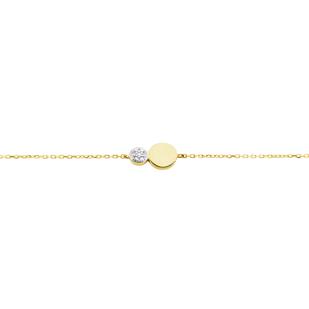 Bracelet Or Jaune Abihu Diamants