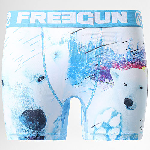 Boxer Polar Bear Blanc