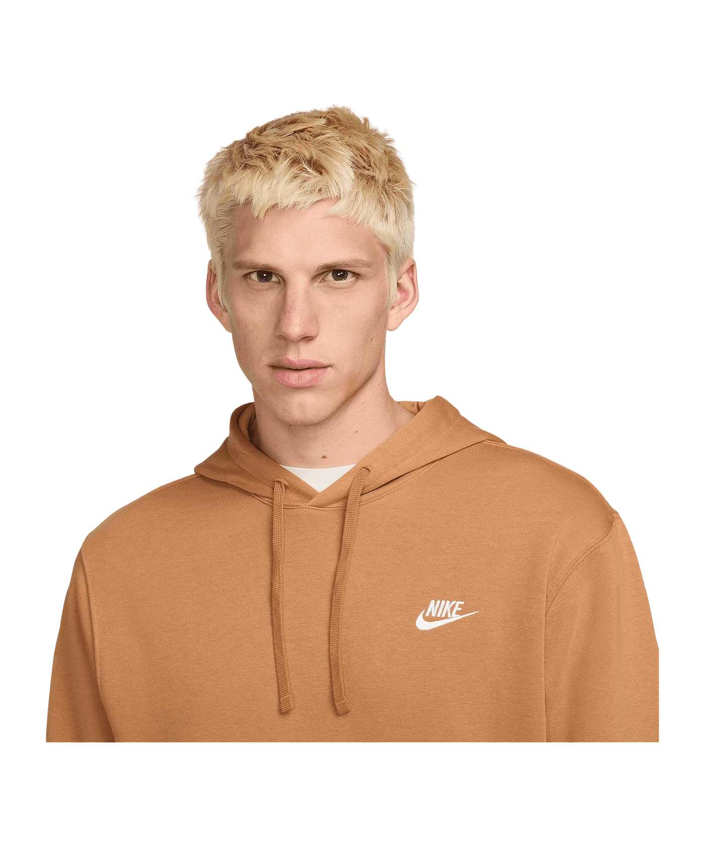 Nike Club Hoody Braun F224