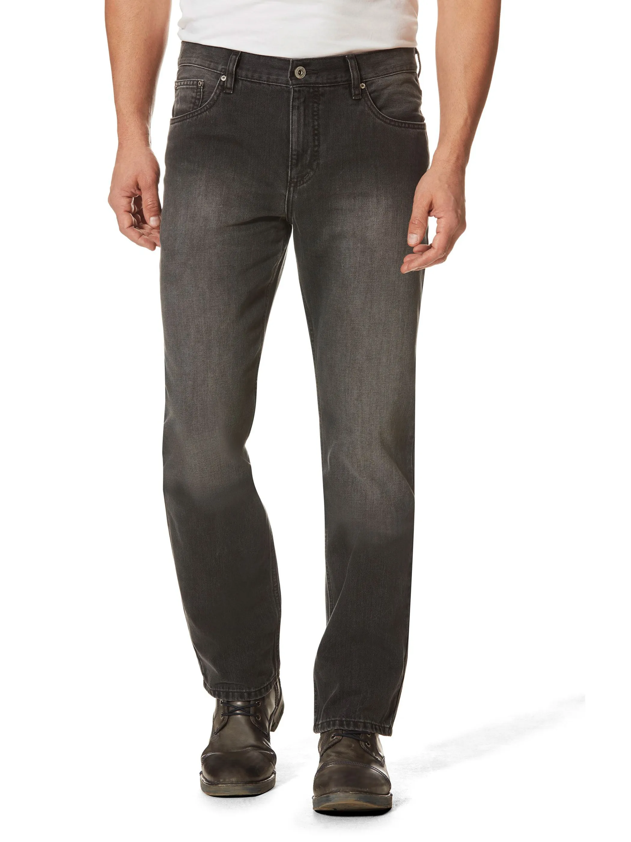 Herren Jeans Regular Straight Stretch