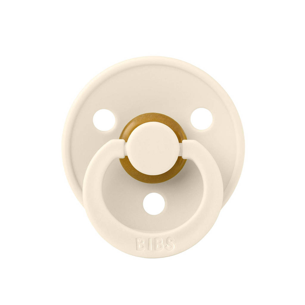 fopspeen - maat 1 - Ivory / Blush (2 stuks)