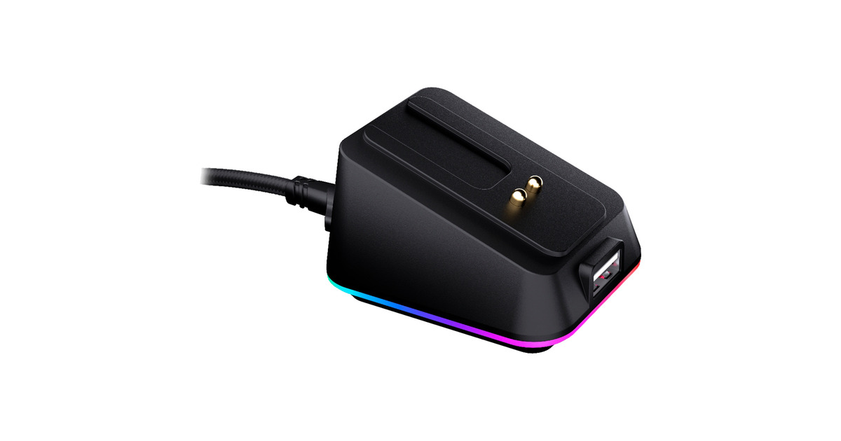 ENDORFYMouse Dock  (Zwart, RGB)