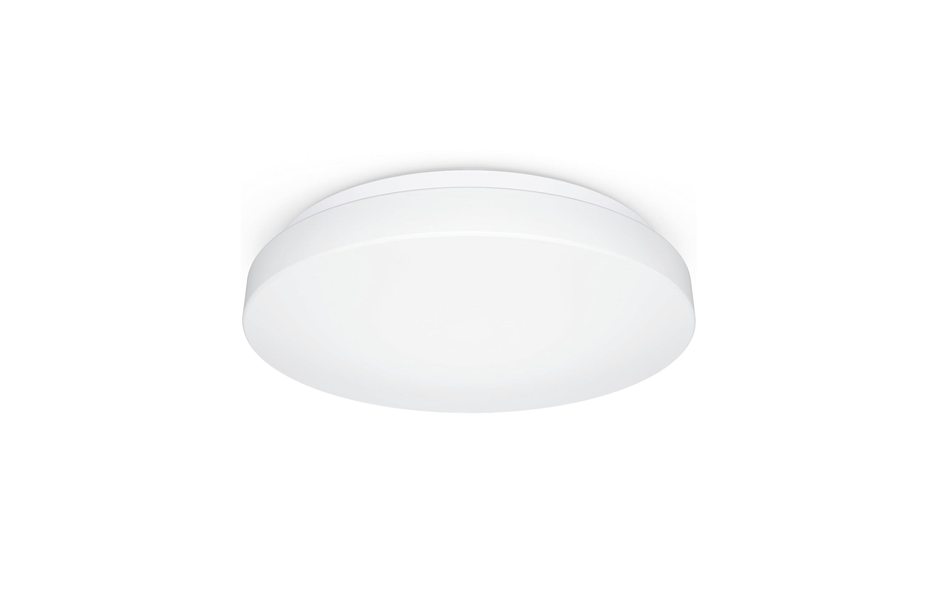 Badezimmerleuchte LED RS 20 S, 3000 K, 9.4 W, WeissDeckenleuchte mit Sensor, IP44