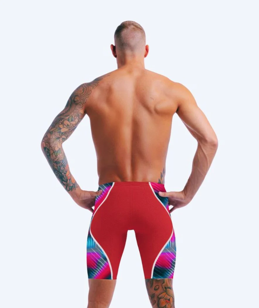 Speedo konkurrence badebukser til mænd - LZR Pure Intent 2.0 - Rød/multi