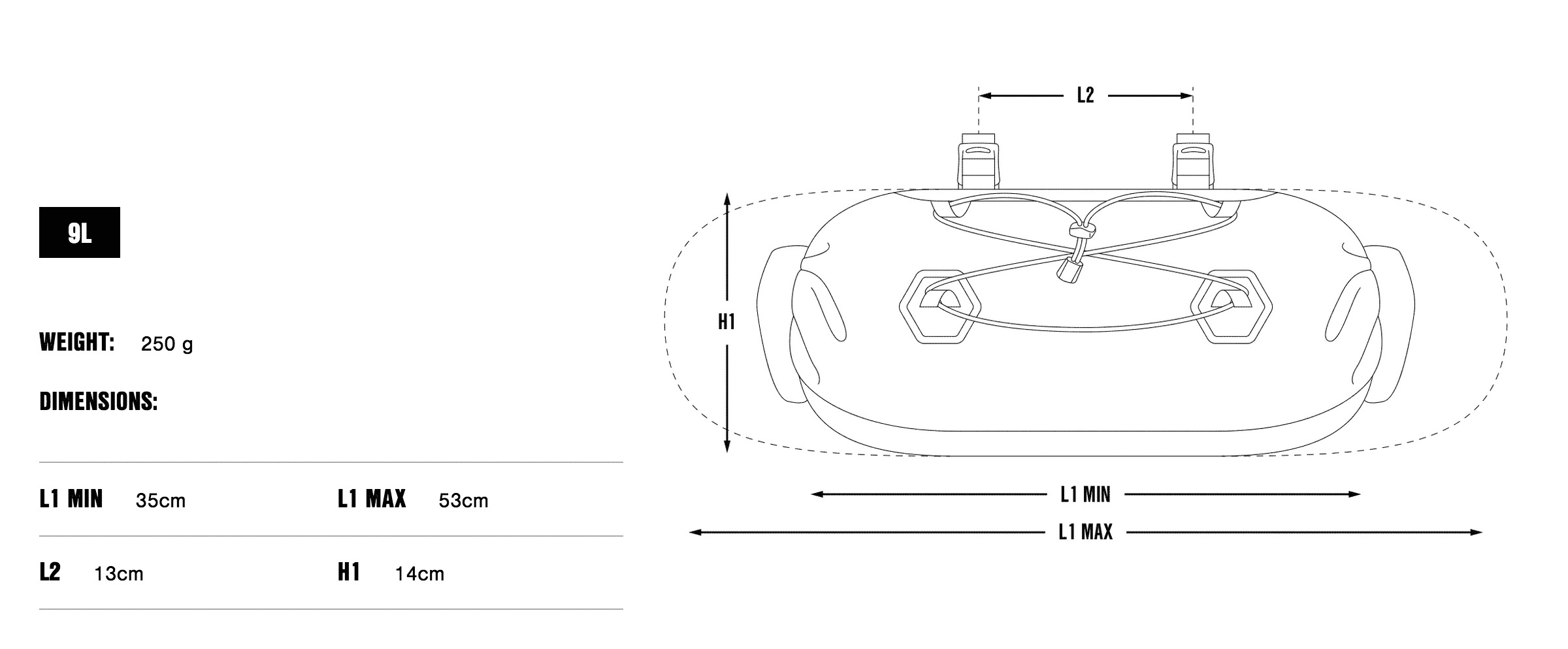 Expedition Handlebar Pack (9L)