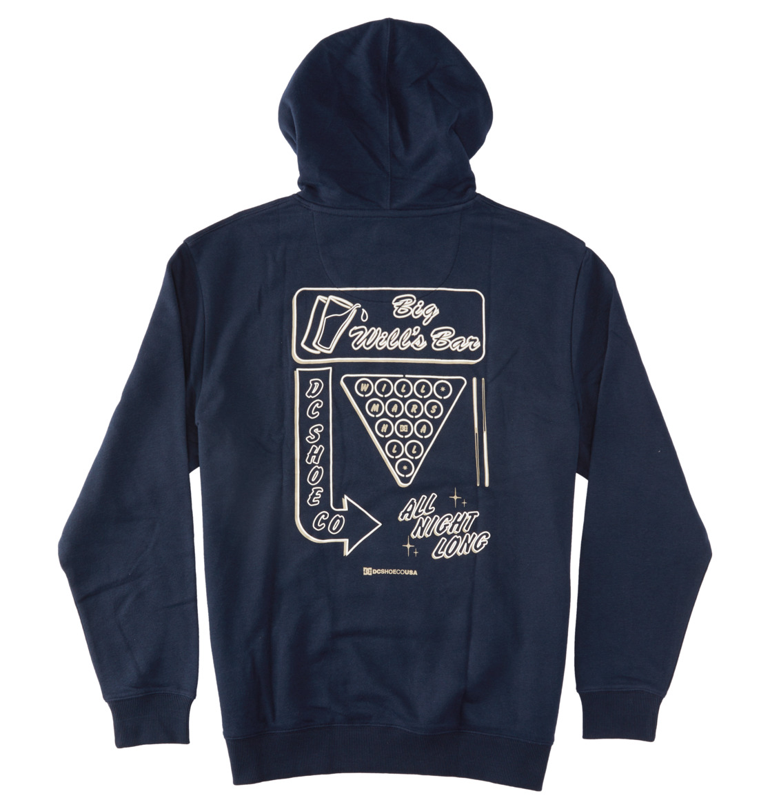 DC Shoes Big Willys Hoodie Navy S