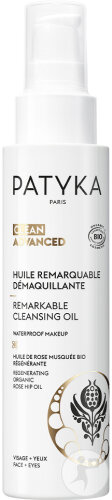 Patyka Huile Remarquable Démaquillante Visage/Yeux Bio Flacon Pompe 100ml
