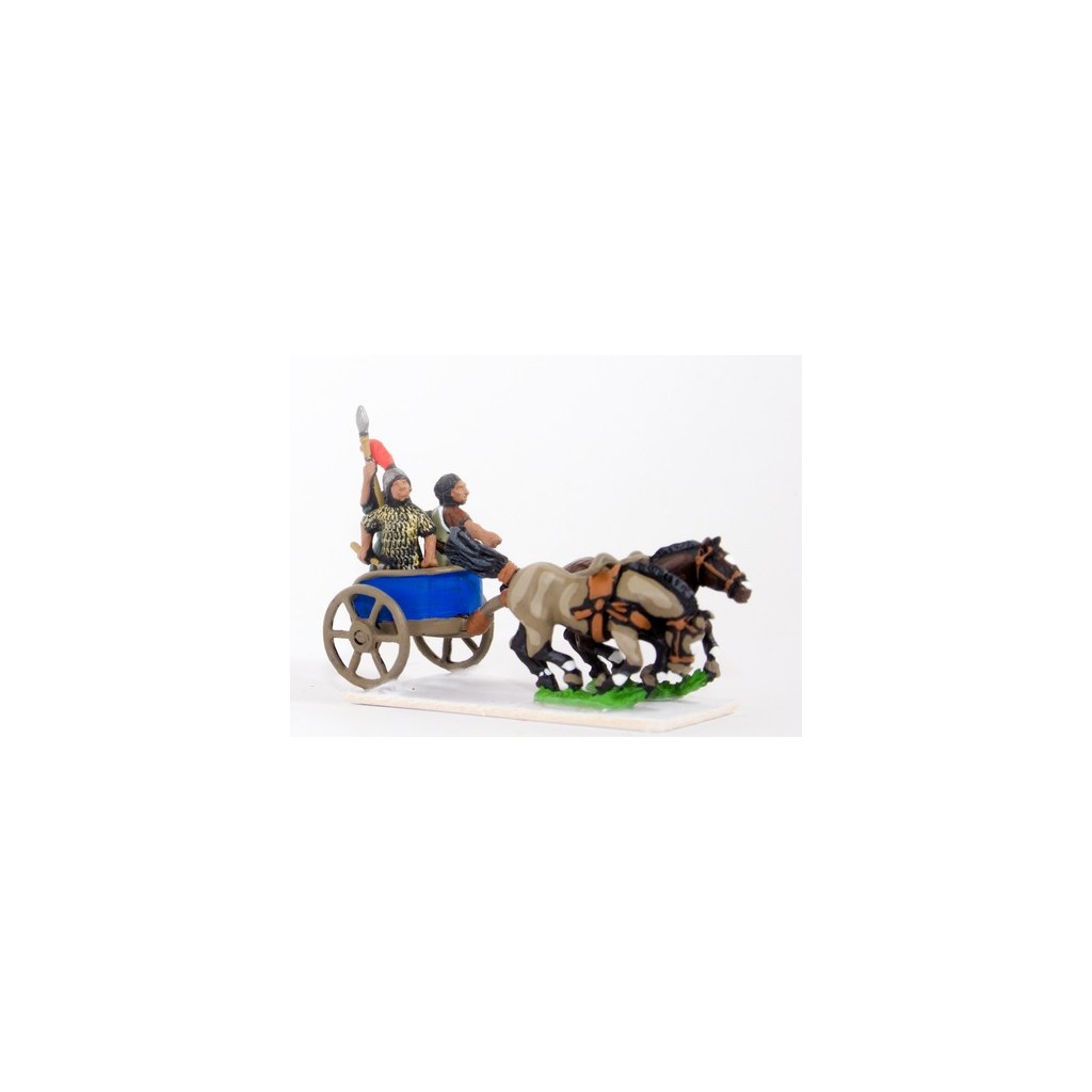 Général Hittite sur Char à 2 Chevaux
