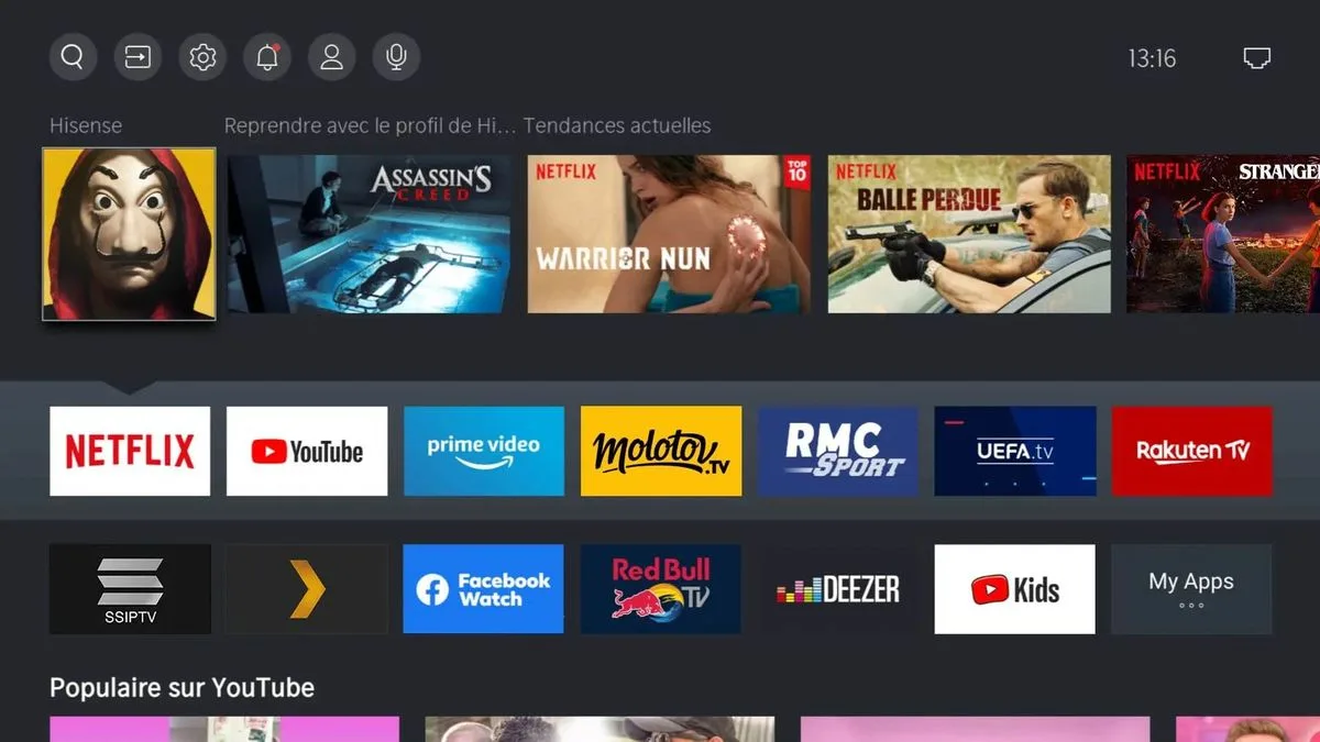 Hisense 100L5HD Laser TV Vidéoprojecteurs ultra courte focale