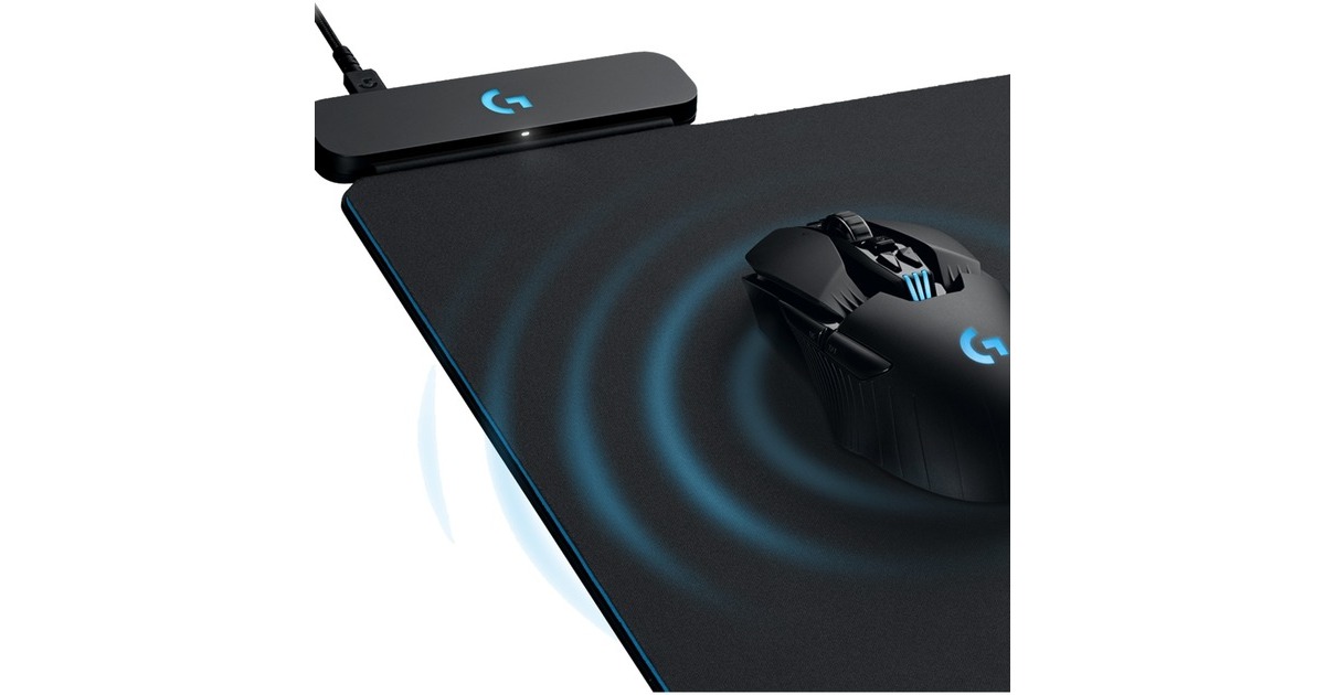 Logitech GPowerPlay Wireless Charging System muismat  (Zwart)
