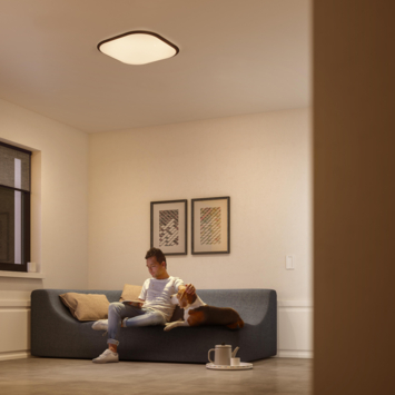 Philips plafondlamp Cavanal LED 27K SQ LED Wit 18W