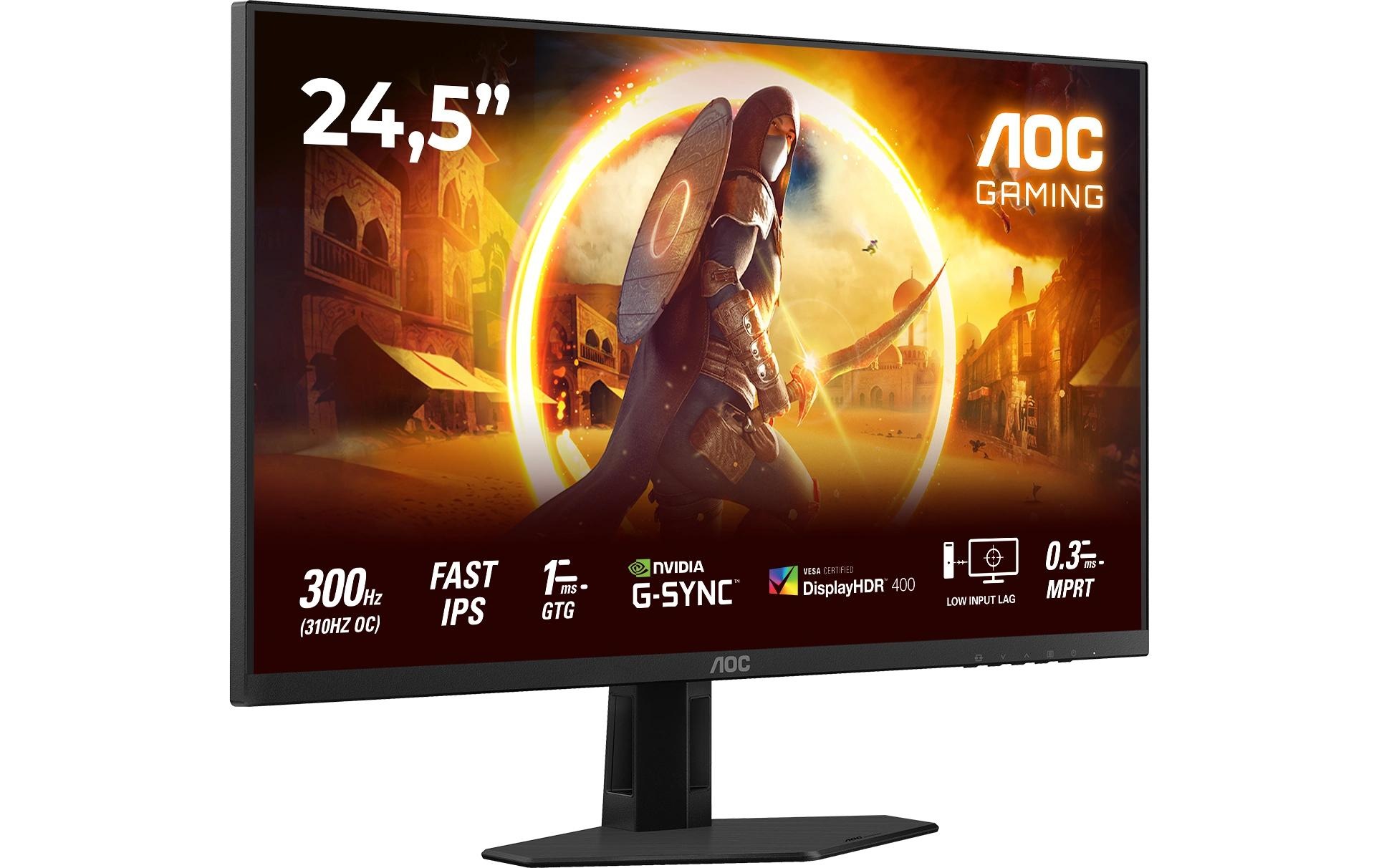 AOC LCD-Monitor »25G4SRE« 62,23 cm/24,5 ″  1920 x 1080 px Full HD 310 Hz