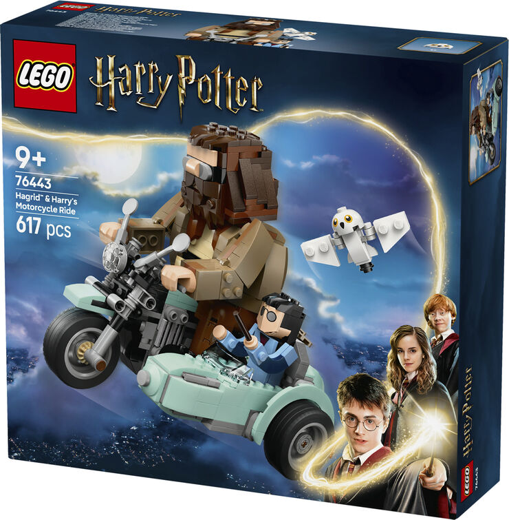 Lego Hagrid og Harrys motorcykeltur 76443