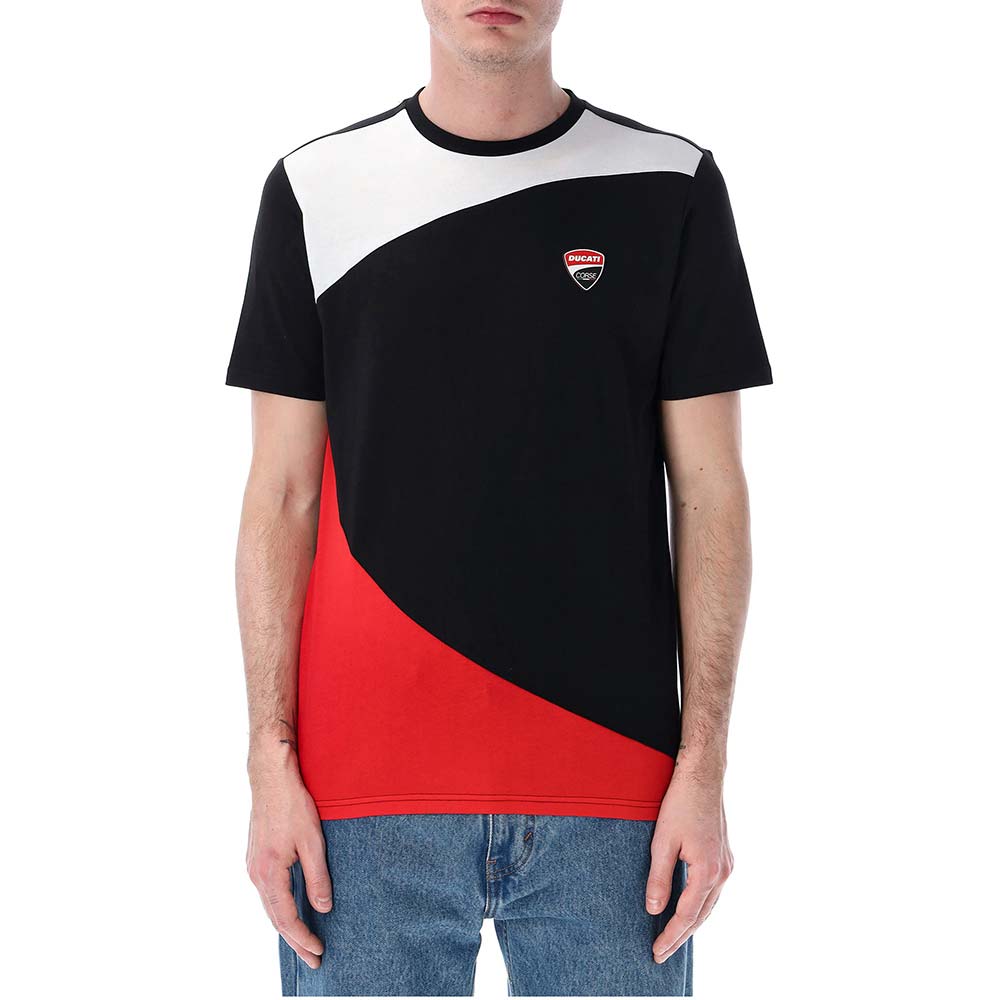 ducati racing - T-shirt Corse N°4 Noir / Rouge / Blanc