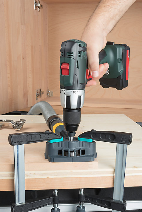 Guide de perçage Wolfcraft 90°