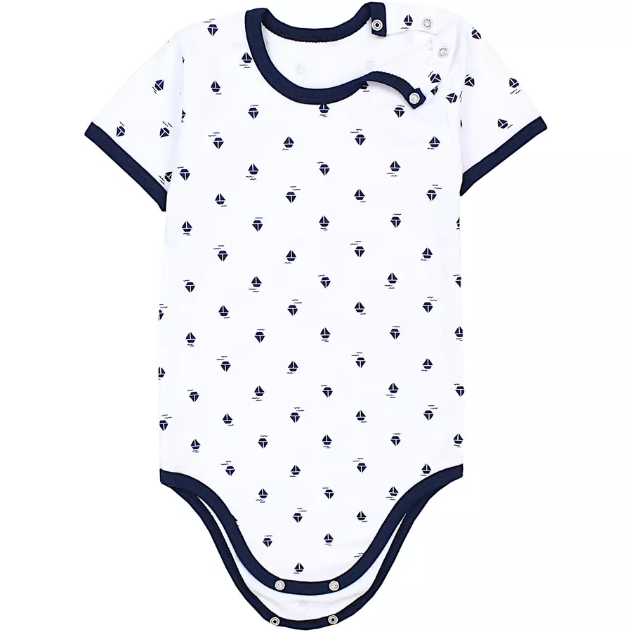 TupTam Kinder Unisex Kurzarm Body 3er Set weiß Modell 1