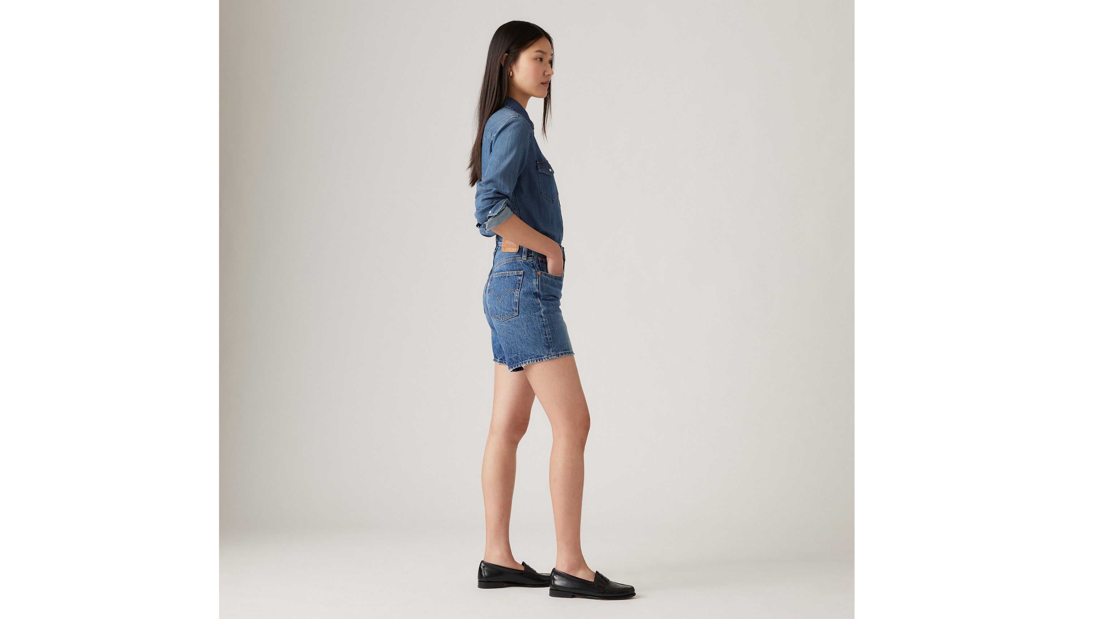 Short 501® mi-cuisse - Blue Beauty - Bleu