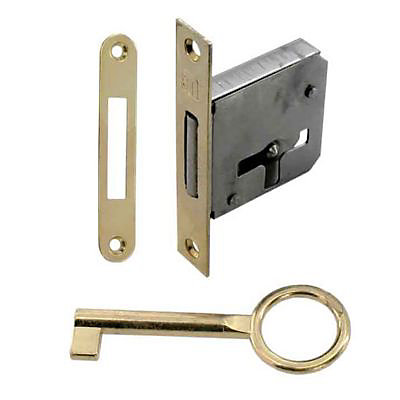 Serrure à larder AXE 20 l. 37 mm x H. 35 mm x EP. 8 mm
