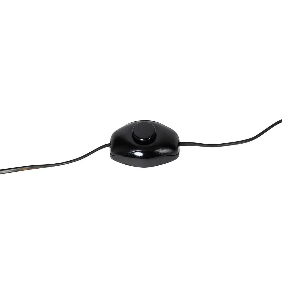 Qazqa vloerlampen botanica goudkleurig e27