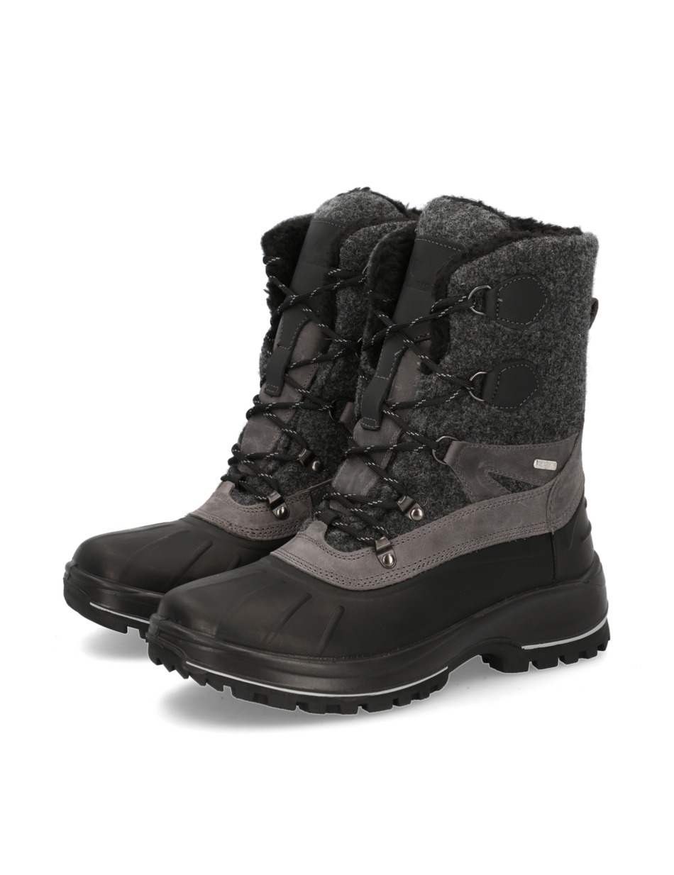 Glattleder Snowboot