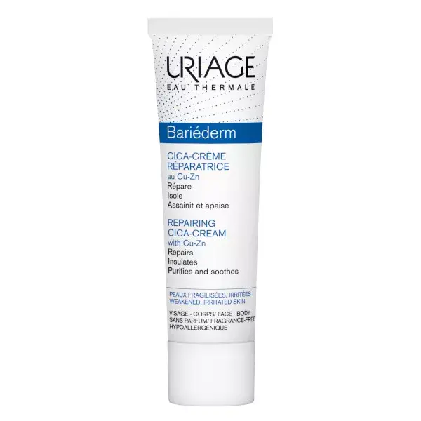 Uriage Bariéderm-Cica Creme Reparador de Cobre e Zinco para Pele Danificada 15ml