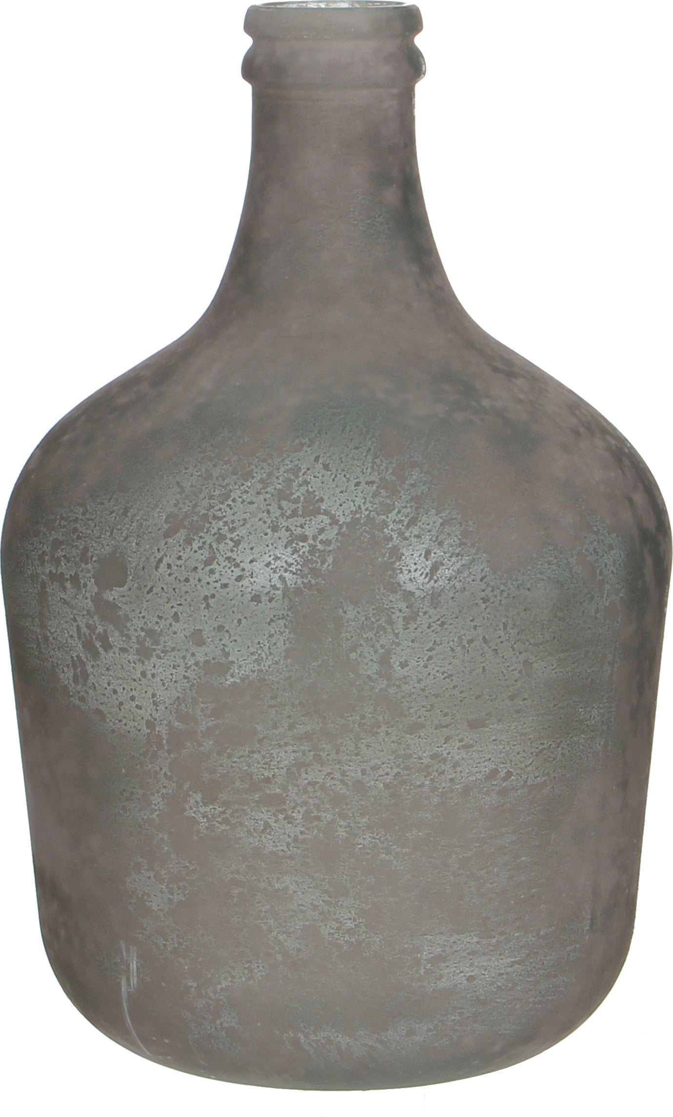 Mica Decorations fles Diego grijs D 27 H 42 cm