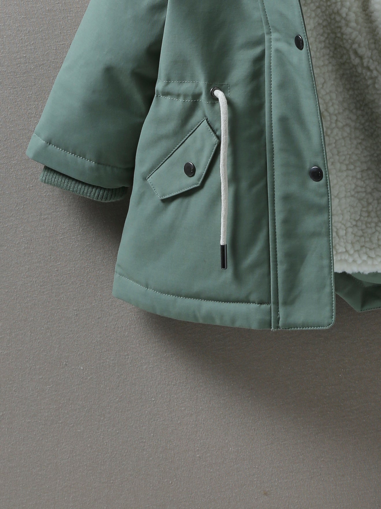 Parka Bébé doublée de fausse fourrure