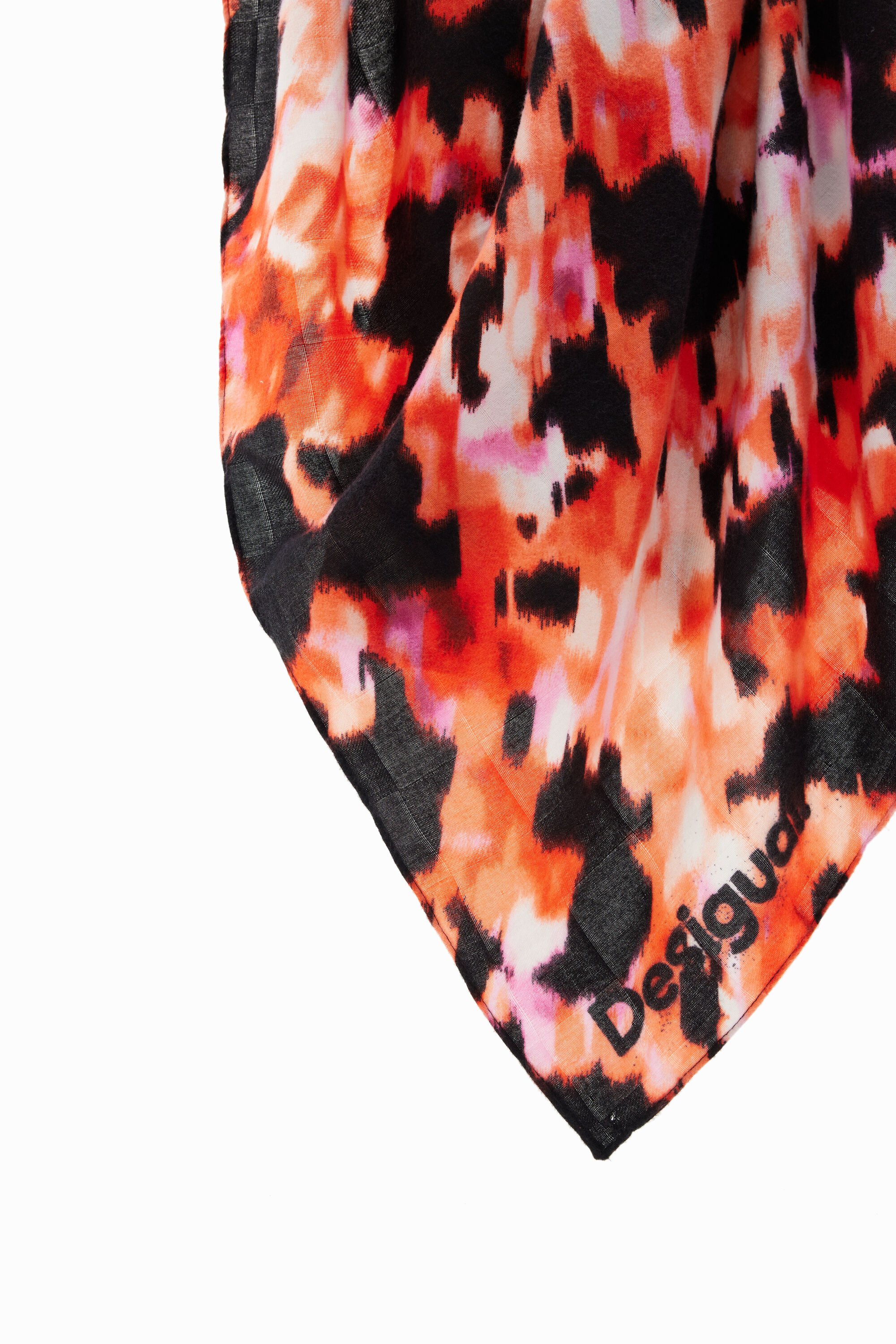 Foulard rectangulaire abstrait