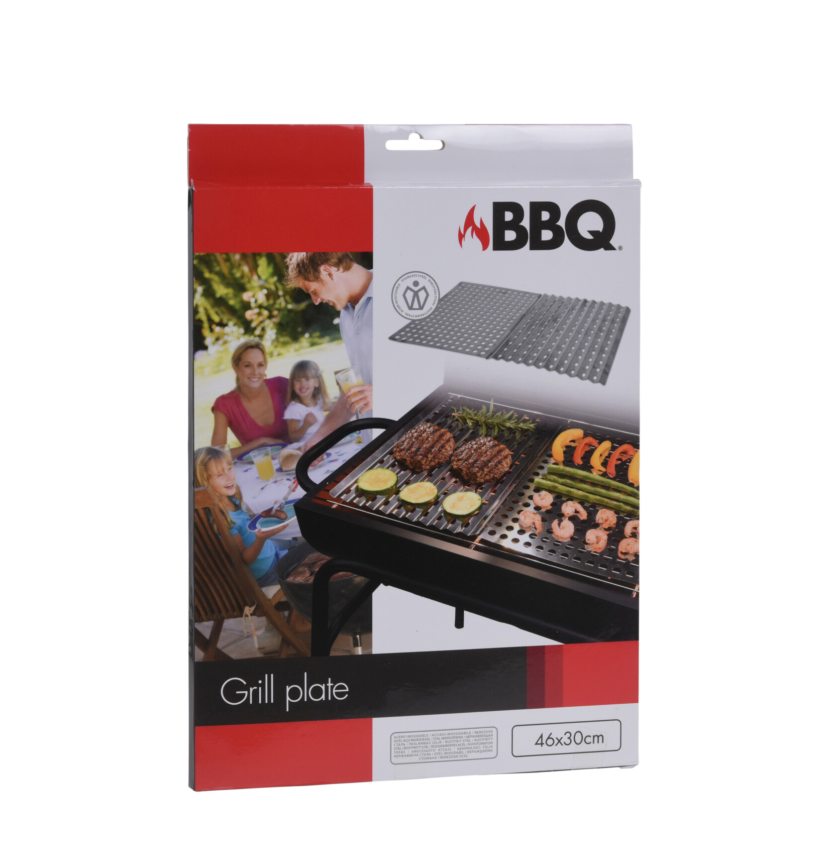 Grillrost klappbar 46 x 30 cm