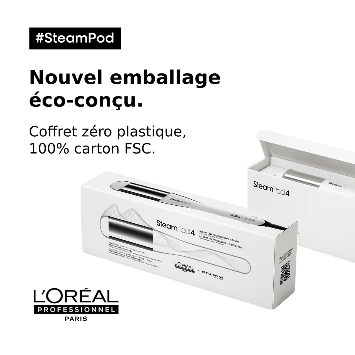 Pack Steampod 4.0   Soin Lissant