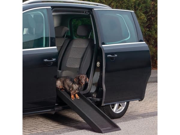 Trixie Rampe til hunde, 38 × 100 cm, sort