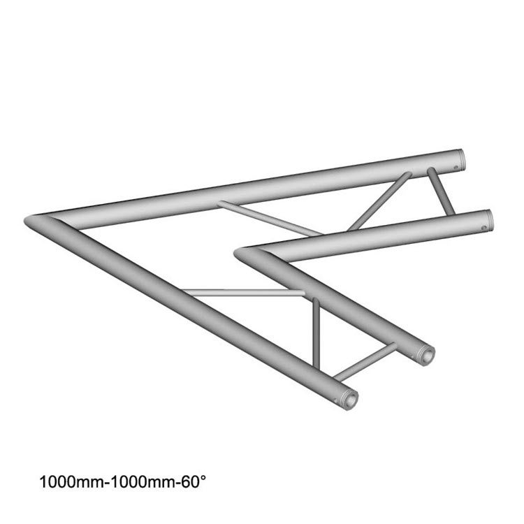 Duratruss DT 32 C20H-L60 60 graden hoek 1m horizontaal