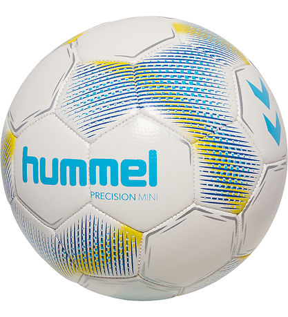 Hummel Fodbold - HmlPrecision Mini - Hvid/Bl?/Gul