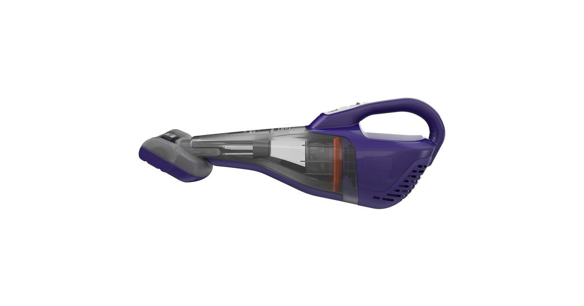 BLACK+DECKER18V 4IN1 PowerSeries Extreme PET steelstofzuiger + 12V PET Kruimeldief met dierenborstel Bundel  (Grijs/paars)