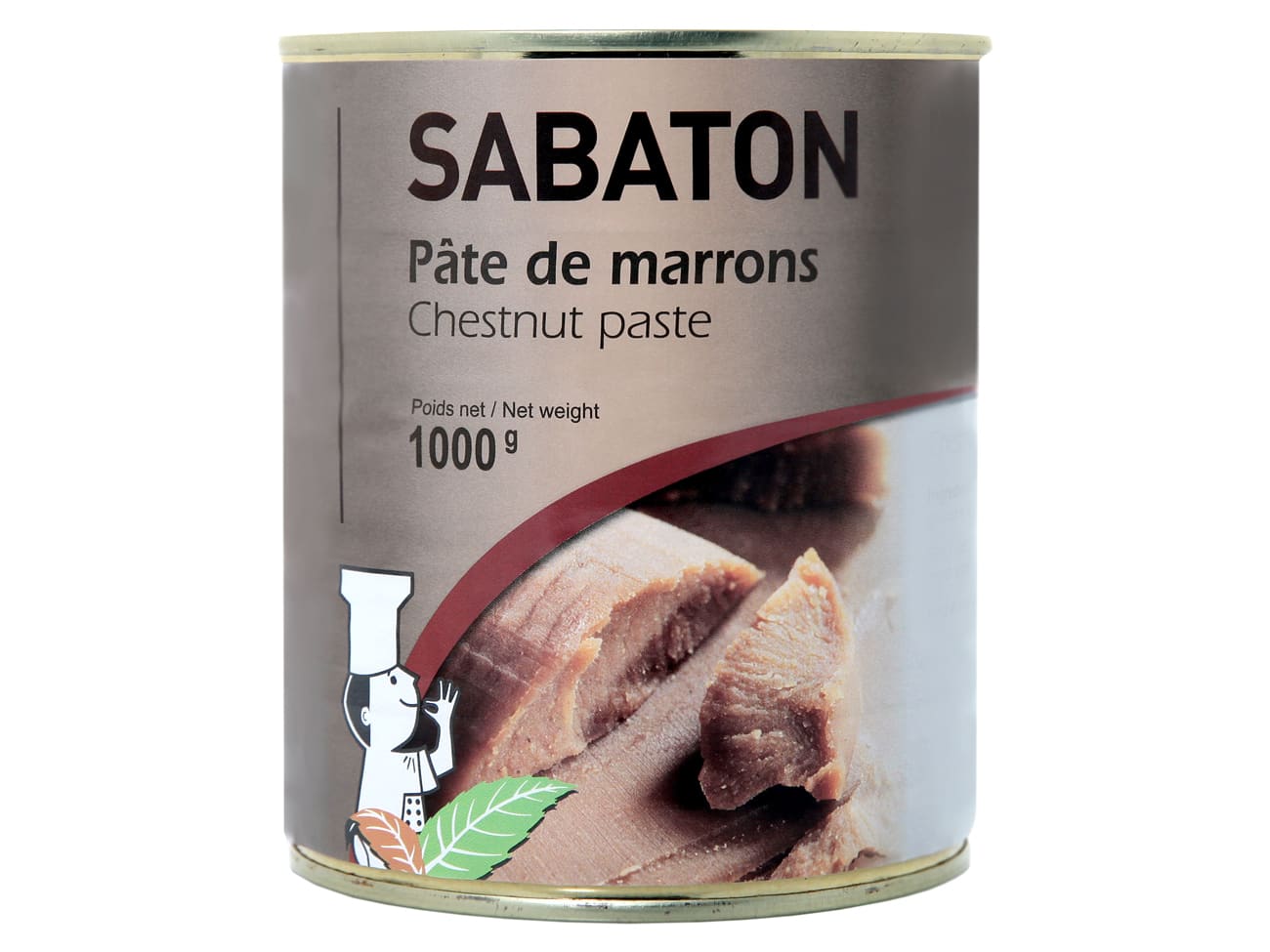 Pâte de marrons - 1 kg - Sabaton