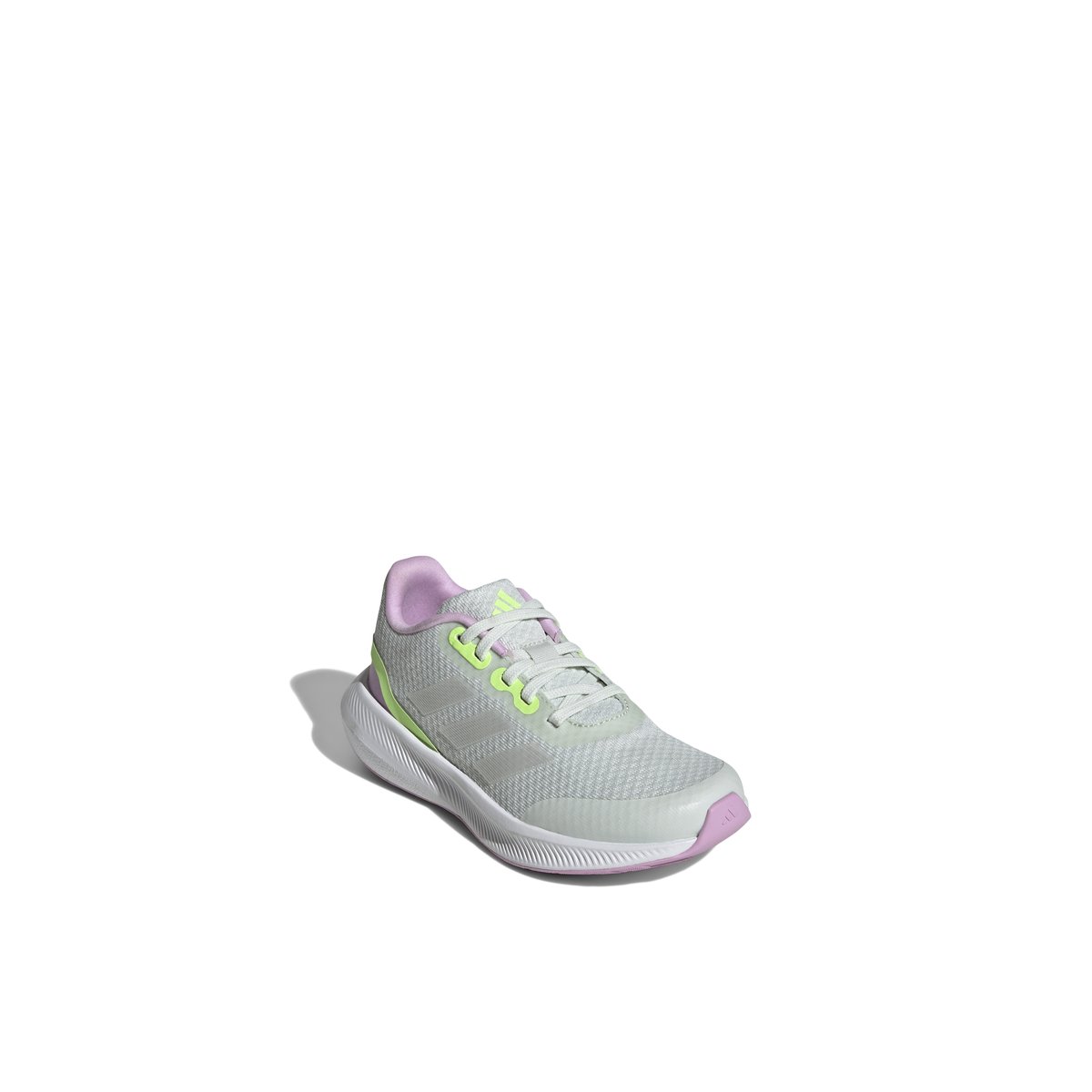 ADIDAS-Runflcon3-jg-Baskets - Talon plat - Gris Clair
