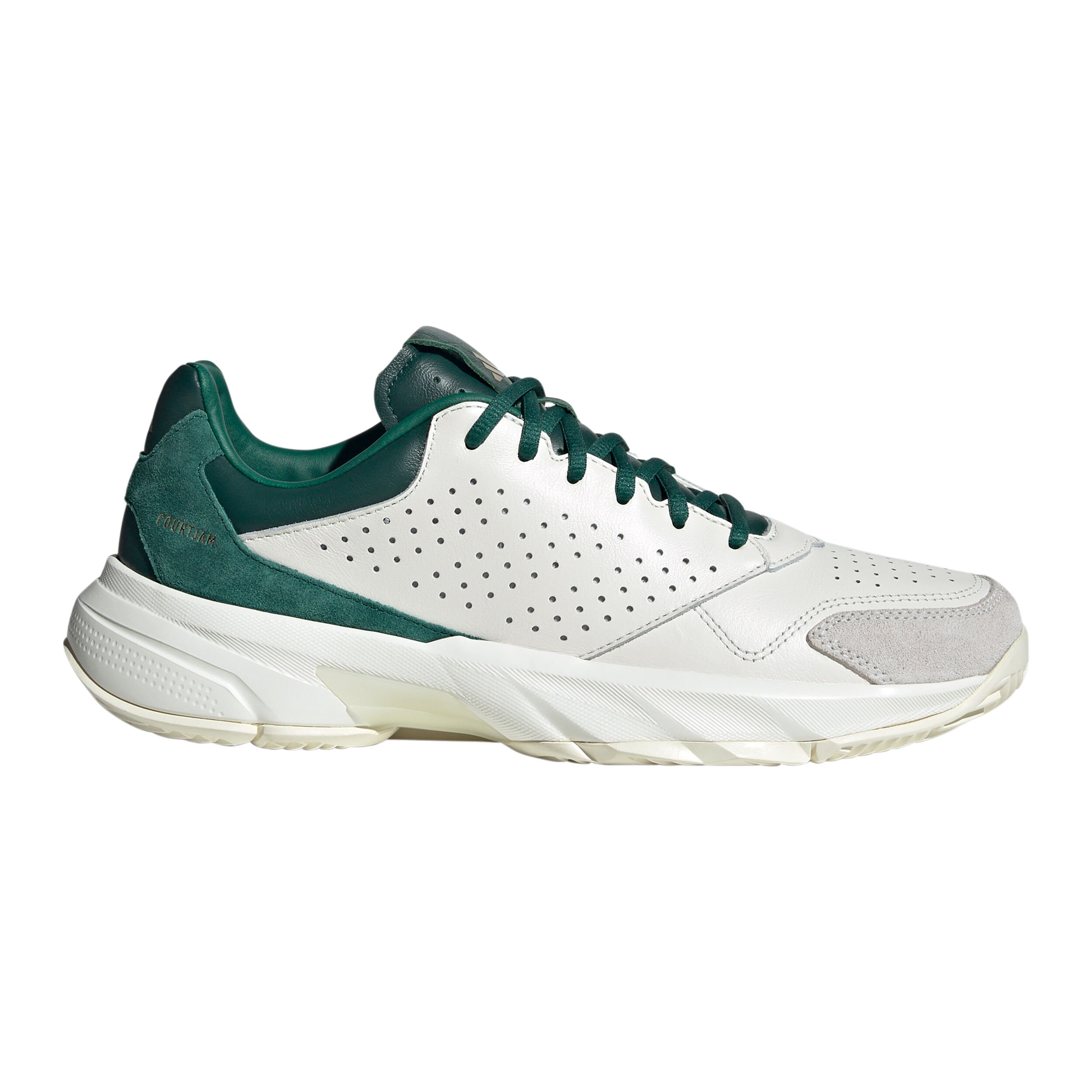adidas CourtJam Control 3 Chaussures Toutes Surfaces Hommes - Blanc , Noir