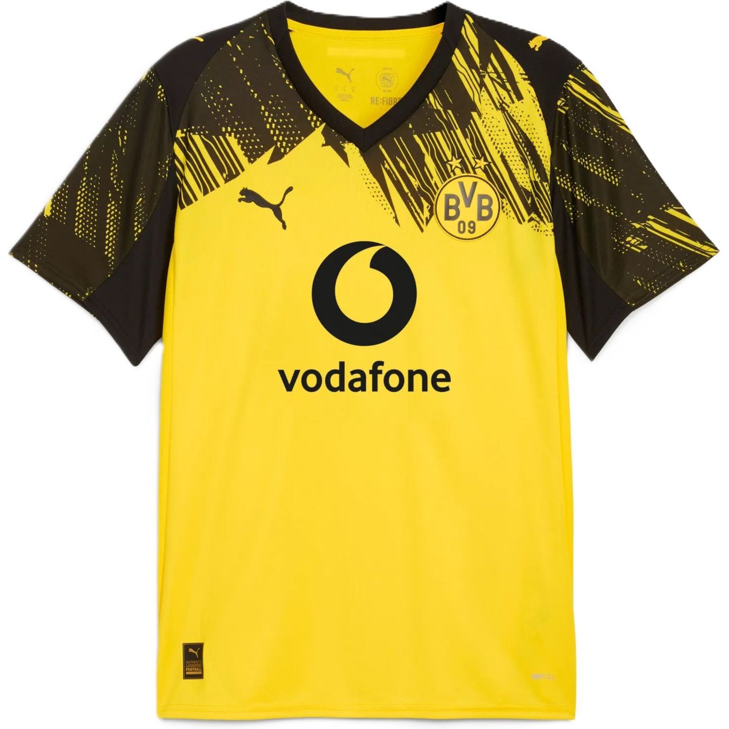 PumaBVB Home Jersey Replica with Sponsor
