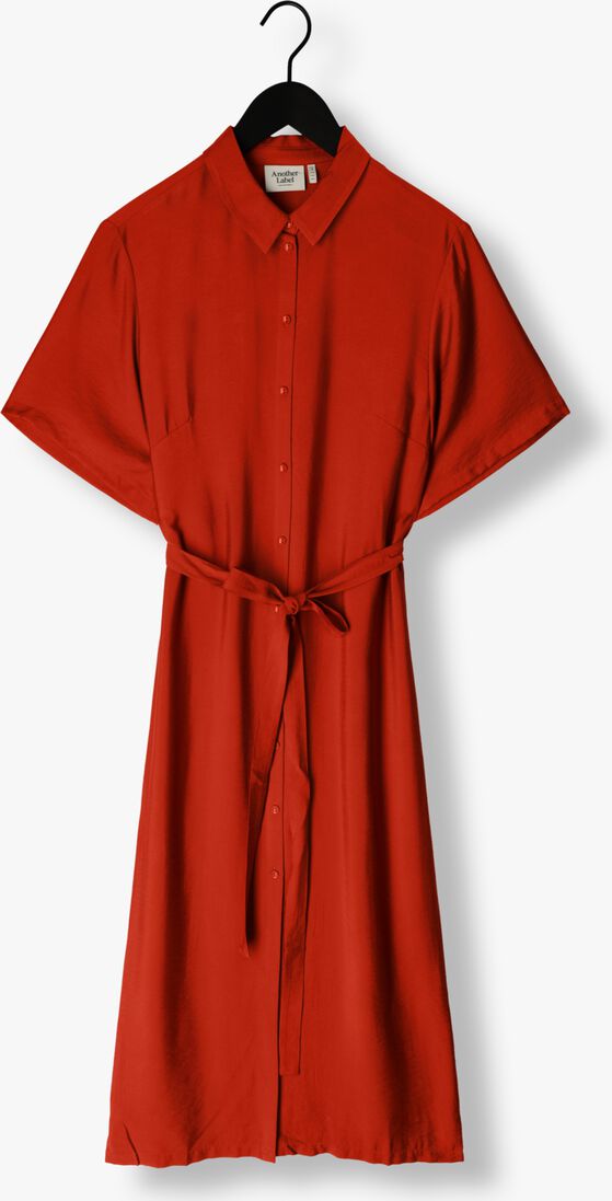 ANOTHER LABEL brique another label midi jurk sango dress
