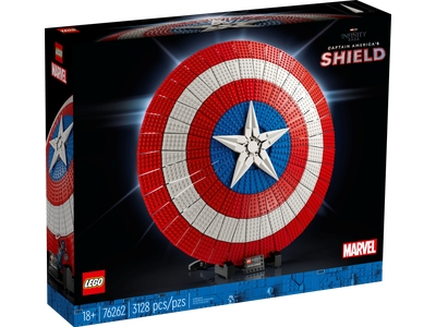 LEGO Het schild van Captain America (76262)