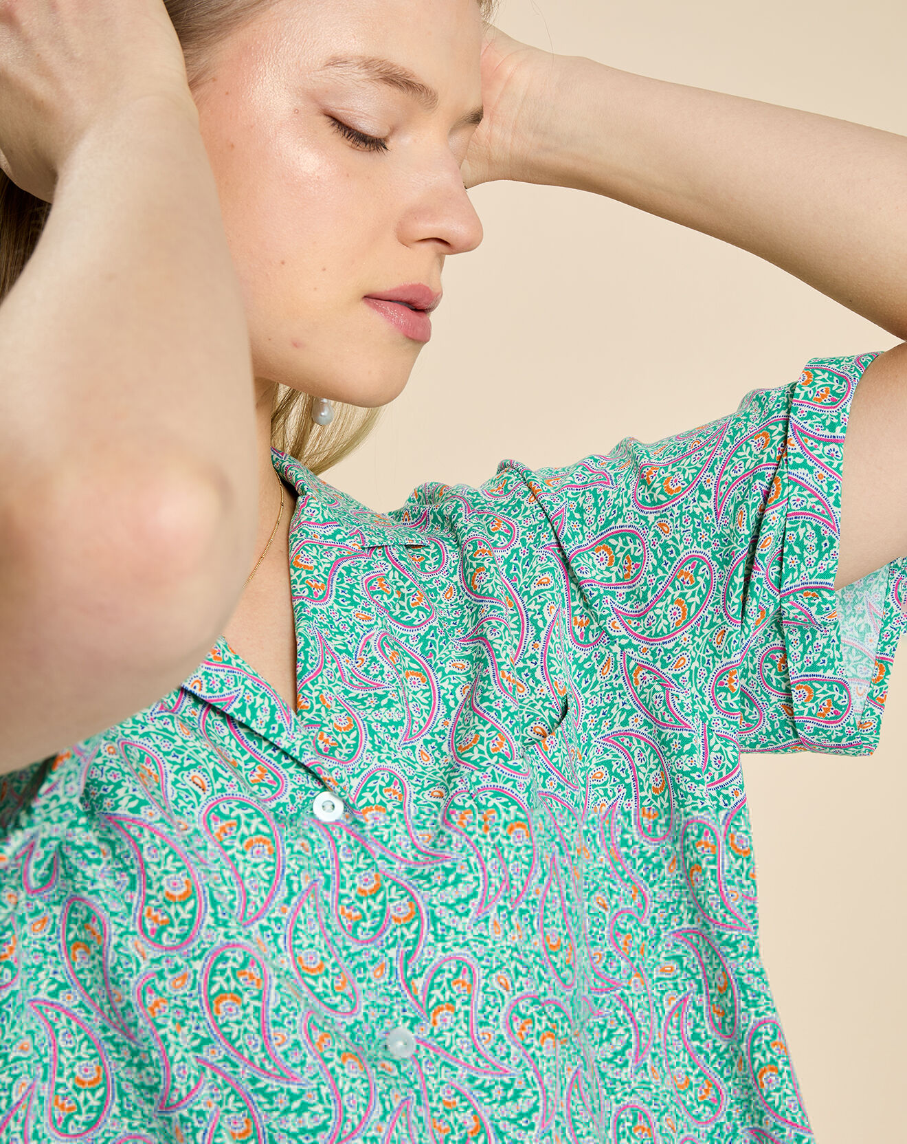 Harris Wilson Chemise Estelle imprimée cachemire multicolore