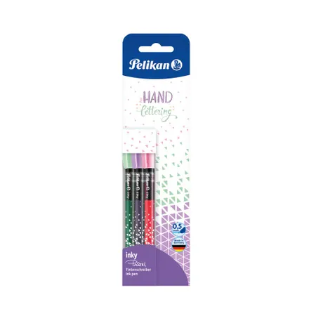 Pelikan inky®Pastell Tintenschreiber, 3er Blister